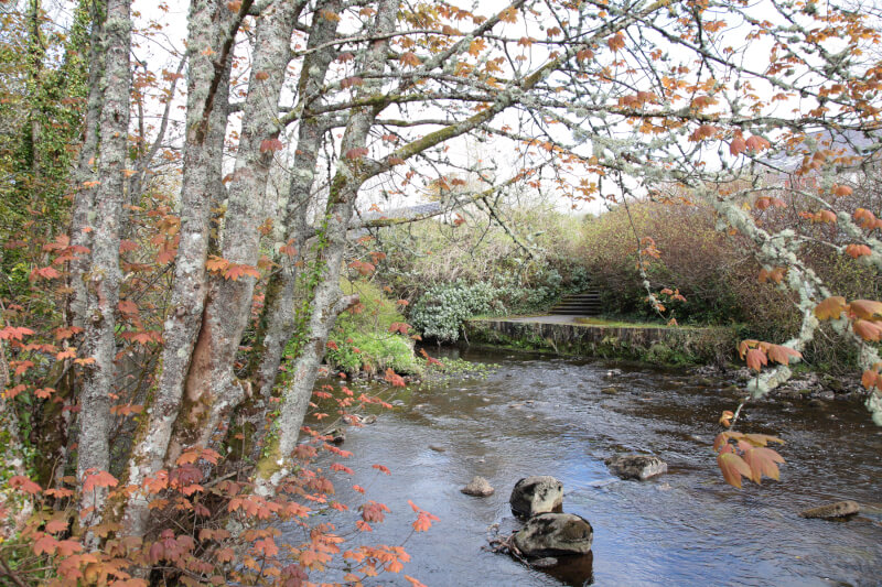 The River running through Garrison Co Fermanagh and into Lough Melvin.